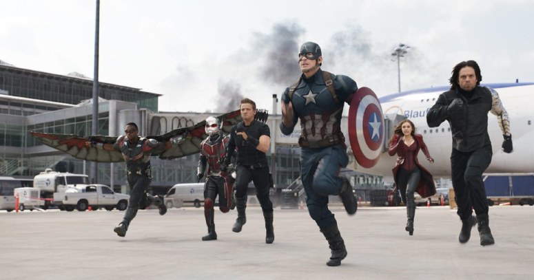 Captain America Civil War Airport Fight Scene